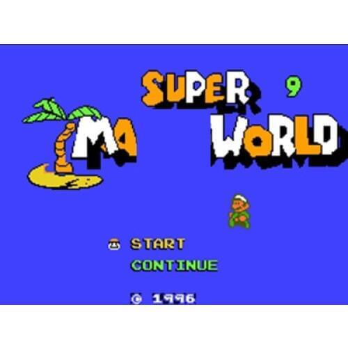 Super Mari World 9 60 Pin Game Card For 8 Bit Subor Game Player