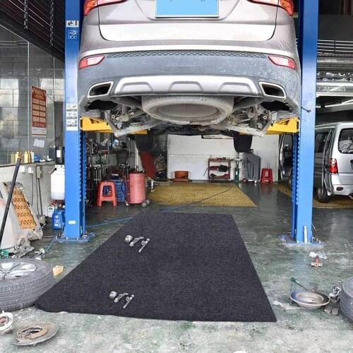 Car Maintenance Mat Oil Felt Proof Protective Waterproof Floor Car Tools Mat Garage Pad Automotive and Repair Repairing Cre H6Q0