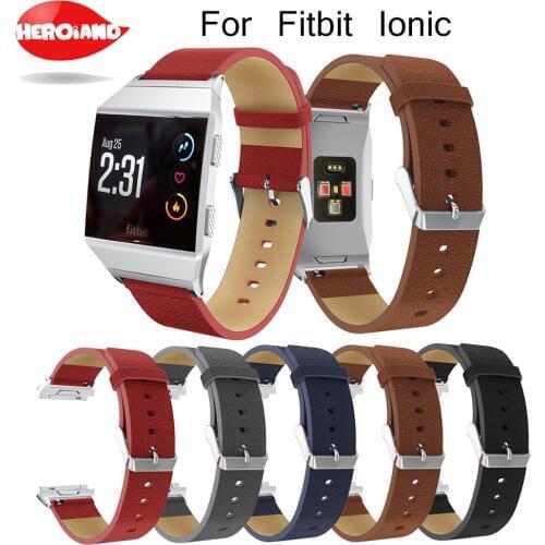 Hot Watchbands Soft Silicone Sport Band Strap For Fitbit Ionic Leather Band Replacemen Accessory Band Bracelet Watchband Strap
