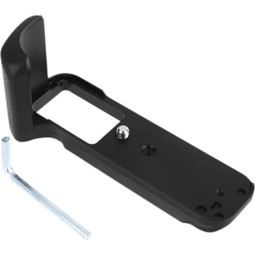 Metal Aluminum Alloy Quick Release L Plate Bracket Hand Grip for Fuji film X-T10 X-T20 X-T30 Camera