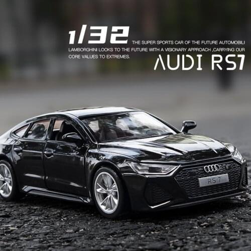 1:32 AUDI RS7 Coupe Alloy Car Model Diecast & Toy Vehicle Metal Toy Car Model Collection Simulation Pull Back Childrens Toy Gift