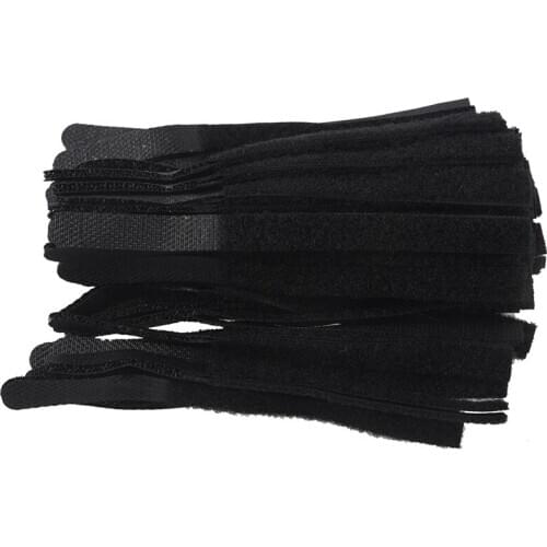 Approximately 100pcs Cable Ties Black Straps