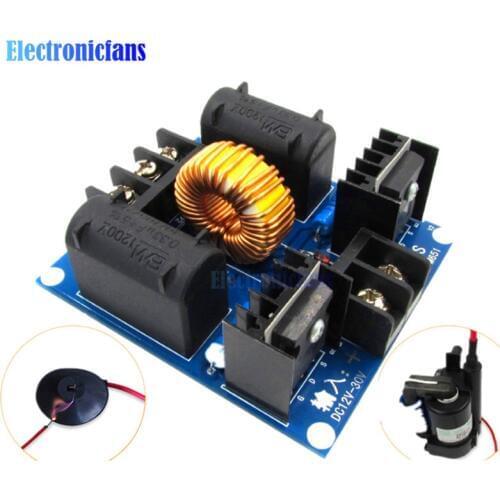 1000W 20A ZVS Induction Heating Driver Board High Voltage Generator Circuit PCB DC 12-30V Induction Heating Board Module