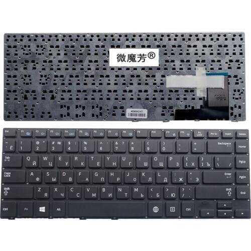 RU Black New FOR Samsung NP 450R4E 455R5J 450R4Q 370R4E NP470R4E 455R4J 450R4Q Laptop Keyboard Russian