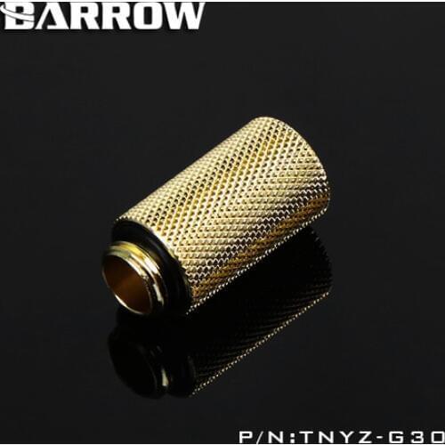 Barrow TNYZ-G30, 30mm Male To Female Extender Fittings, G1 / 4 Male To Female Water Cooling Fittings ethernet wall plate