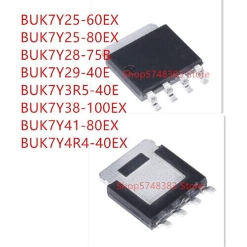 10PCS/LOT BUK7Y25-60EX BUK7Y25-80EX BUK7Y28-75B BUK7Y29-40E BUK7Y3R5-40E BUK7Y38-100EX BUK7Y41-80EX BUK7Y4R4-40EX SOT-669