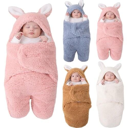 Babies Sleeping Bags Baby Blanket Swaddling Infant Sleep Sack Cotton Envelope for Newborn Photography Cocoon for Newborn 3-9M