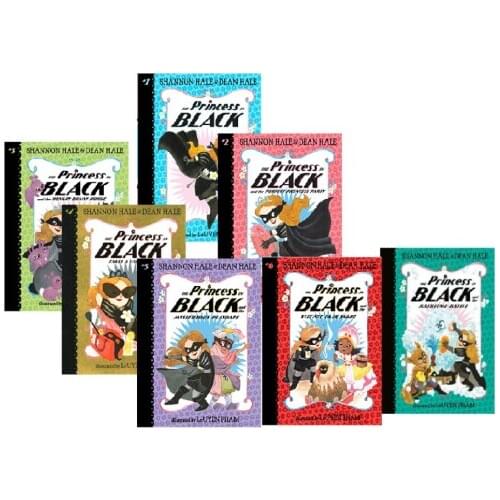 5-12 year Childrens English story book The Princess in Black english picture book help child be reader early education 7pc/set