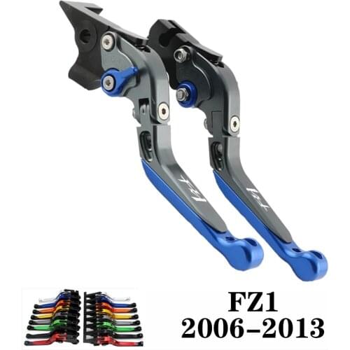 For YAMAHA FAZER FZ1 2006 2007 2008 2009 2010 2011 2012 2013 CNC Motorcycle Adjustable Brake Clutch Lever Levers Folding