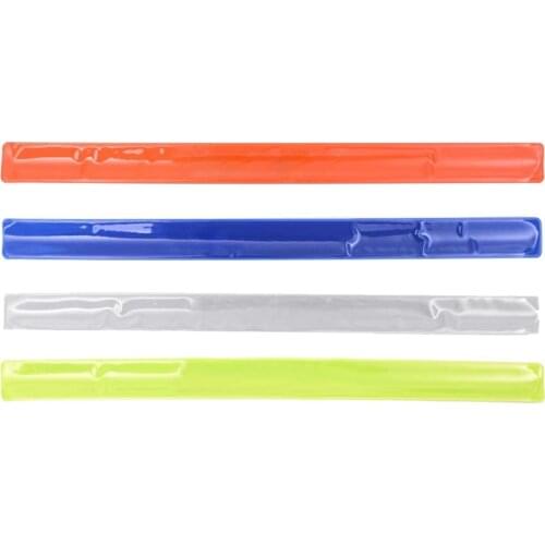 Fluorescent Cycling Wheel Bicycle Outdoor Car Motorcycle Cycl Reflector Bind Pants Leg Reflective Strap Tape bike Accessories