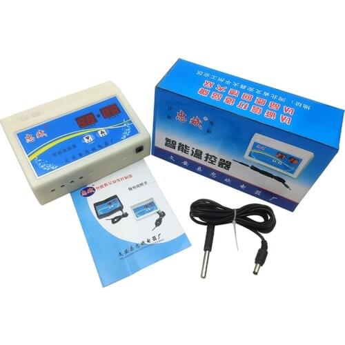 Max Power 5000W Intelligently Microcomputer Automatically Temperature Controller For Greenhouse Aquaculture Poultry Warming