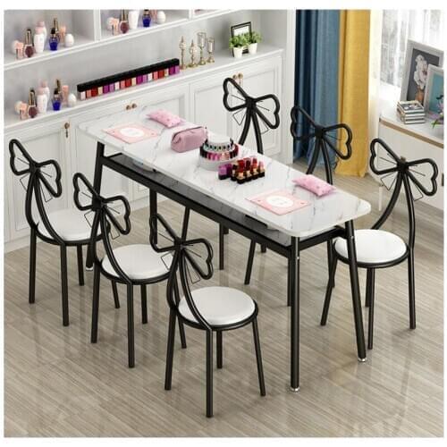 Manicure table and chair set economic manicure shop small net red simple manicure table manicure chair