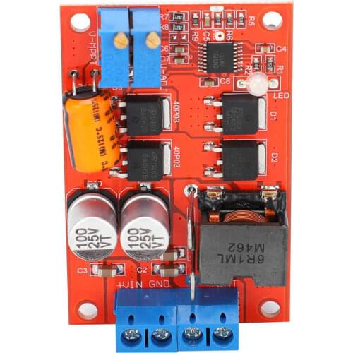Solar Power Charging Board Module MPPT Industrial DC8-28V Input with Indicator 5A Solar Charging Board