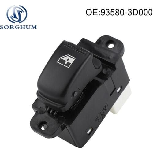 Single Power Master Window Control Switch Button 93580-3D000 For Hyundai Elantra Sonata Kia Rio Optima Sedona