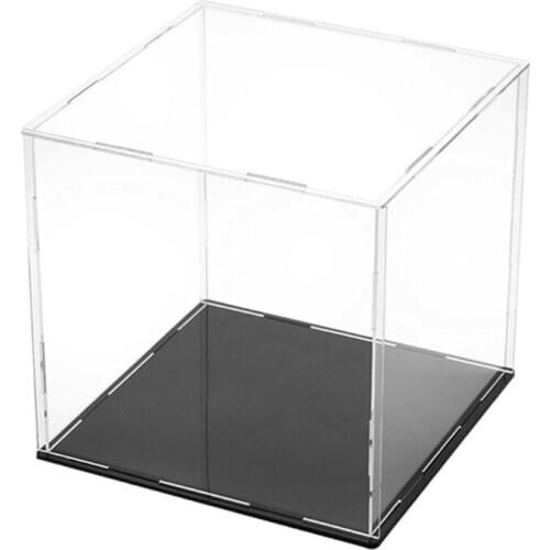 Clear Acrylic Display Case Dustproof Model Toy Showcase Action Figures Show Box 57BF
