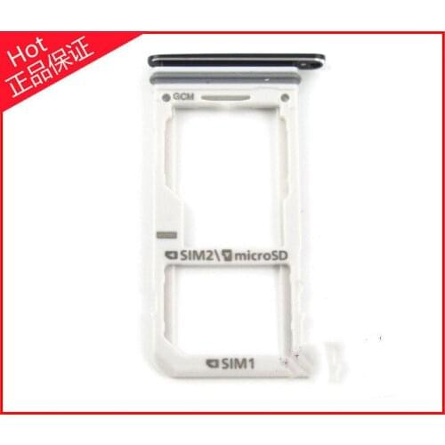 Samsung SIM SD Card Dual Slot Tray For Samsung Note8 N9500 N9508 N9509 Card Sleeve N9509FD Mobile phone sim card holder