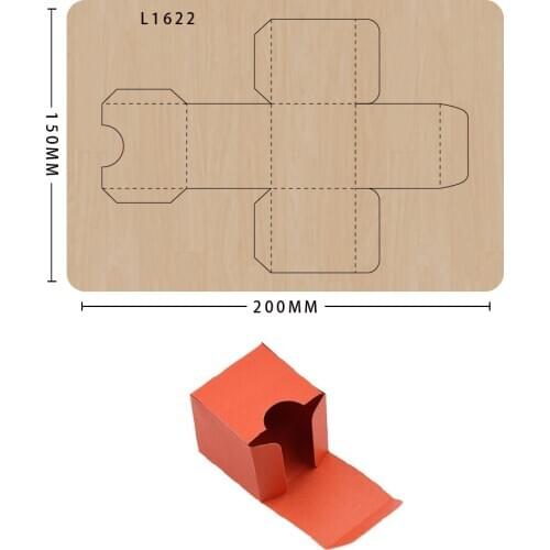 Cutting Dies New Die Cut Making Decor Supplies Dies Template Square Box Suitable For Common Die Cutting Machines On The Market