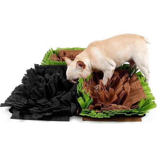 Pet Training Toys Dog Nose Work Mat Sniff Pads High Quality Handmade Cat Dog Mat Training Play Feeding Puppy Mats Blanket Toy