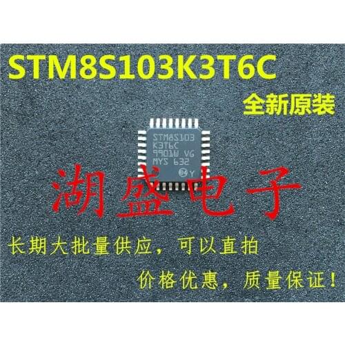 20pcs STM8S103K3T6C QFP new