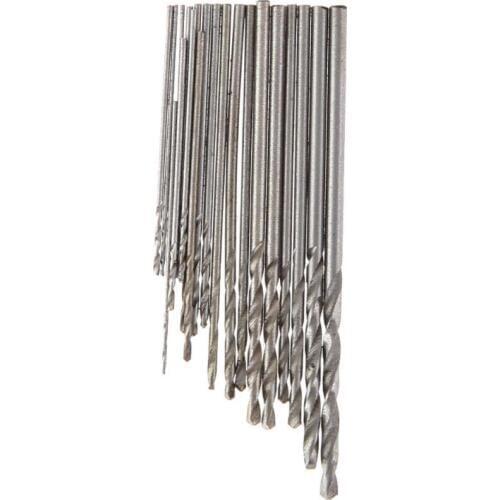20x MICROBOX Tiny Micro HSS Twist Drill Bit Set 0.3mm-1.6mm Model Craft Support Dropshipping