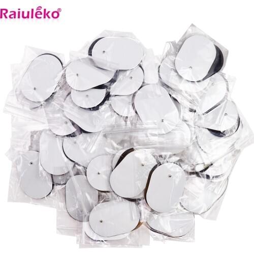 50/100PCS Tens Massager Patch Self Adhesive Electrode Pads For EMS Muscle Stimulator Electric Digital Machine Massager Sticker
