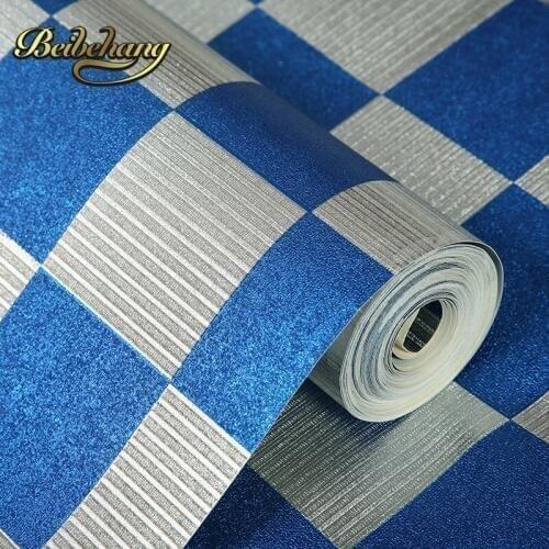 Beibehang diamond gold foil mosaic fashion living room TV background wall decoration luxury waterproof embossed wallpaper