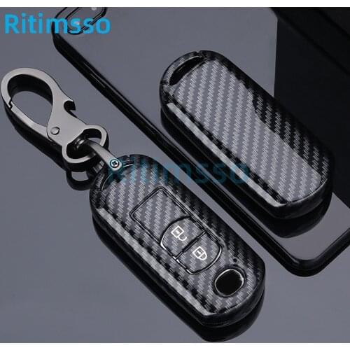 Car Remote Key Case Cover for Mazda 2 3 6 Atenza Axela Demio CX-5 CX5 CX-3 CX7 CX-9 2015 2016 2017 2018 2019 Accessories