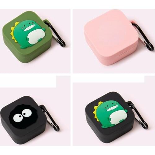 Cute dinosaur Earphones case for Xiaomi Air 2 SE Case Cartoon Non-slip Silicone Cover for Xiaomi Air 2SE cover Accessories bag
