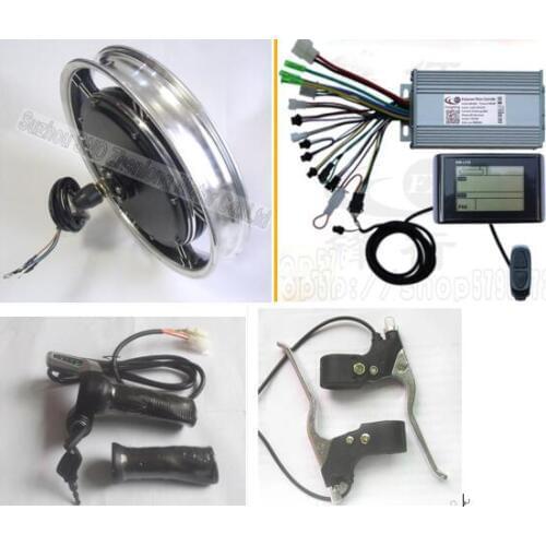 16 inch disc brake rear drive bicycle modified motor folding bicycle modified electric vehicle motor 36V48V 1000W