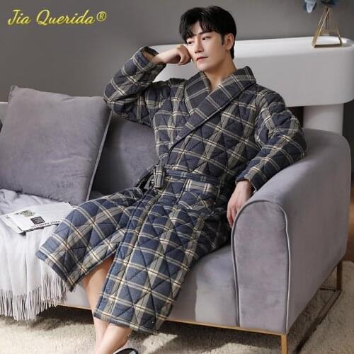 Jia Querida Men's Bathrobes