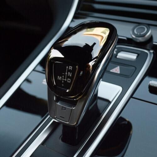 For Porsche Cayenne gear shift cover modified Palamela 971 automatic transmission handle decoration cover interior decoration