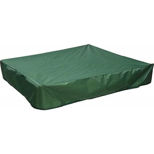 Square Waterproof Oxford Cloth Dust Cover Canopy Drawstring Sandbox Sandpit Dustproof Cover