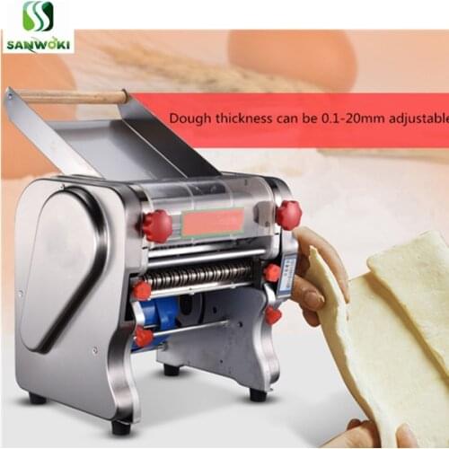 Multifunction dough sheeter machine ravioli wrapper rolling machine vegetable noodle maker machine pasta roller machine