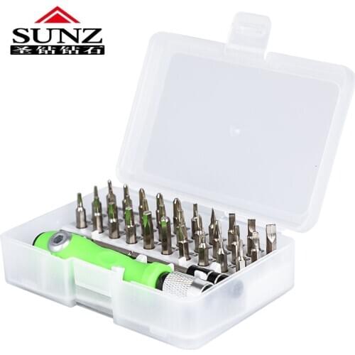 Mini-mini 32 in 1 precision set screwdriver multi-function screwdriver bit hand tool Mobile phone repair