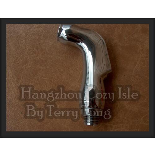 Bathroom Anal Clean Shower Head Bidet Chromed Plastic Small Sprayer Nozzle Gun Toilet Handheld Vaginal Washing Shower head TS78