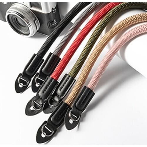 Nylon Camera Rope Mountaineering Camera Shoulder Neck Strap Belt SLR Cameras Strap Accessories Part