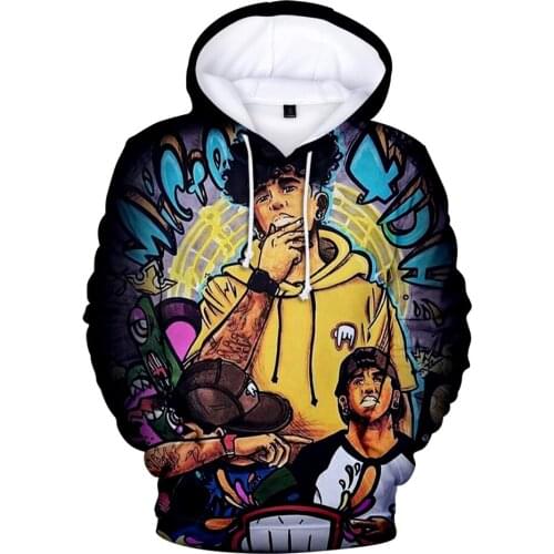 2021 New 3D Pop Singer Micro TDH Hoodie Unisex Sweatshirt Women Men Tracksuit Harajuku Streetwear Myke Towers Fashion Clothes