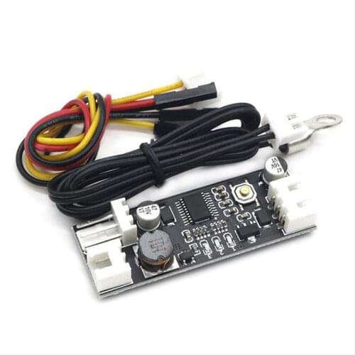 New VHM-802 12V PWM 4-Wire Fan Temperature Speed Controller Governor For PC Fan