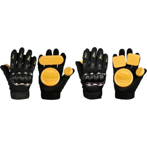 STRIKATE Longboard Gloves Skateboard Glove Downhill Brake Protect Downhill Slide Drift Dancing Gloves