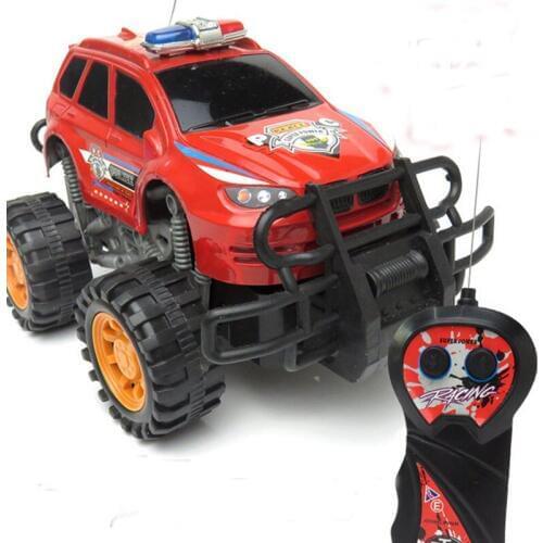 RC Cars 360 Degree Rotate Remote Control Police Car Toys Gift for Boys Kids Children