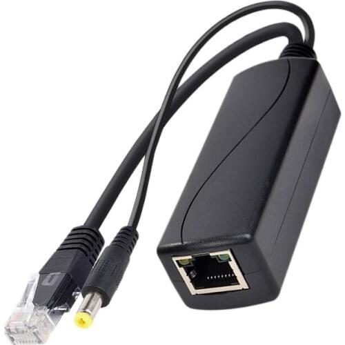 Manufacture PS0502G 5V 2.4A Gigabit PoE Splitter Support 10/100/1000Mbps Data Transmission