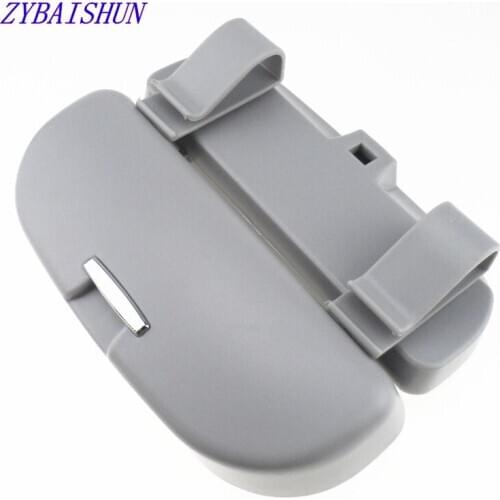 ABS universal car sun visor glasses storage box for Porsche Cayenne Macan Macan S Panamera Cayman Carrera Porsche911 918 Boxster