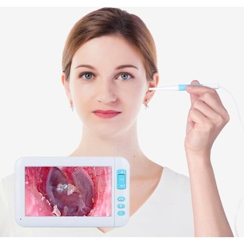 High-Definition Visual Otoscope Portable Otoscope Video Camera Multifunctional ENT Popular HD Video Digital Otoscope