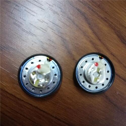 10 pcs Large solder joints Black MX500 speaker unit 15.4MM Headset Horn Subwoofer sound field for diy repair earphone