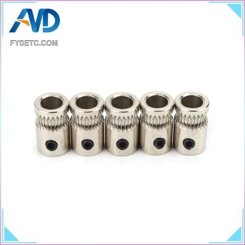 10pcs Filament Extruder Pulley Gear 3D Printer Parts For Prusa i3 MK2 MK2.5/MK3 Multi Materials 2.0 3D Printer Extruder Gear