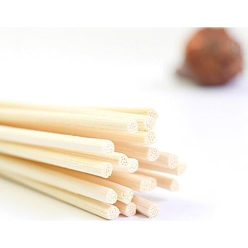100pcs Natural Rattan Diffuser Premium Replacement Rattan Sticks Aromatic Sticks For Fragrance For Home Bedroom Washroom Decor