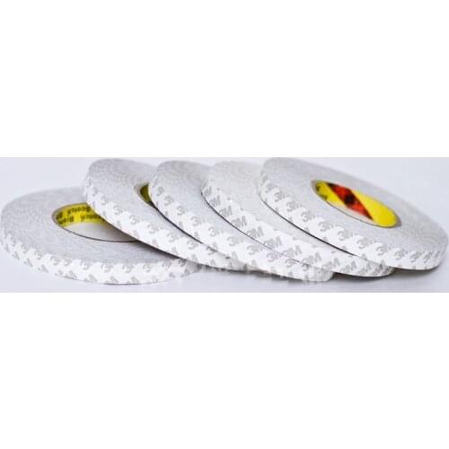 3M Tape Double Sided Tapes Adhesive Strong Sticky 50M/Roll Width 5mm/8mm/10mm/12mm/15mm/20mm ws2811 ws2812 3528 5050 Led strips