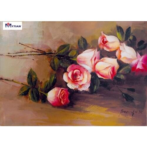 5D DIY Diamond Painting Florals Diamond Embroidery Beads Love Red Rose On Floor Flower Diamond Cross Stitch Oil Handwork Kits