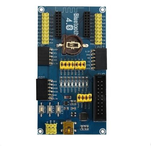 Ble4.0 Development Board Backplane to Be Equipped for the Bluetooth Module NRF51822 NRF51822 Core