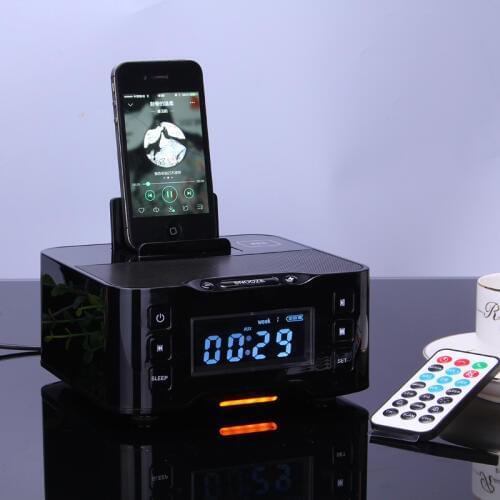 Bluetooth Speaker NFC Multiple docking station for play and charging for ipod for iphone samsung with FM Radio NFC